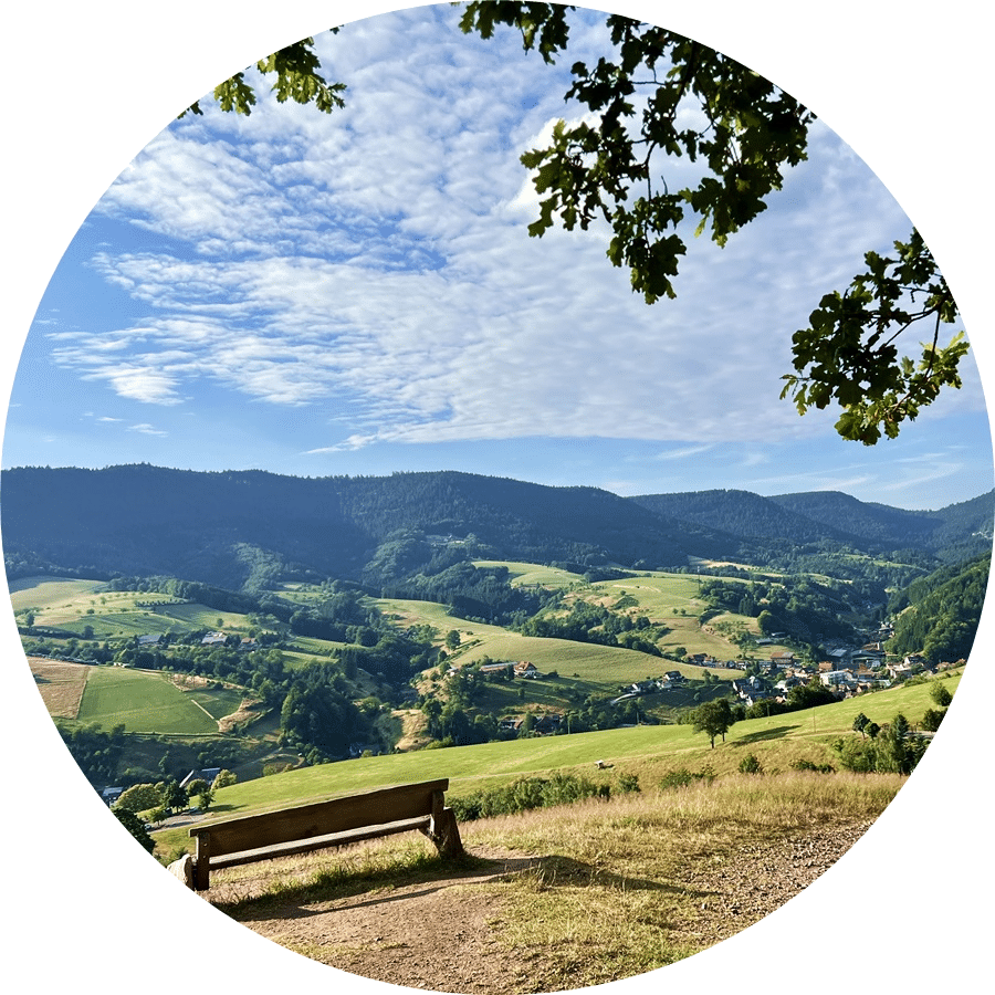 Harmersbacher Vesperweg in Oberharmersbach direkt am Krometshof
